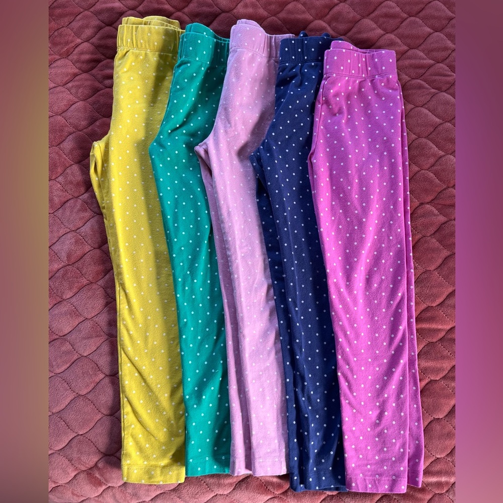 Girls mini Boden leggings SET